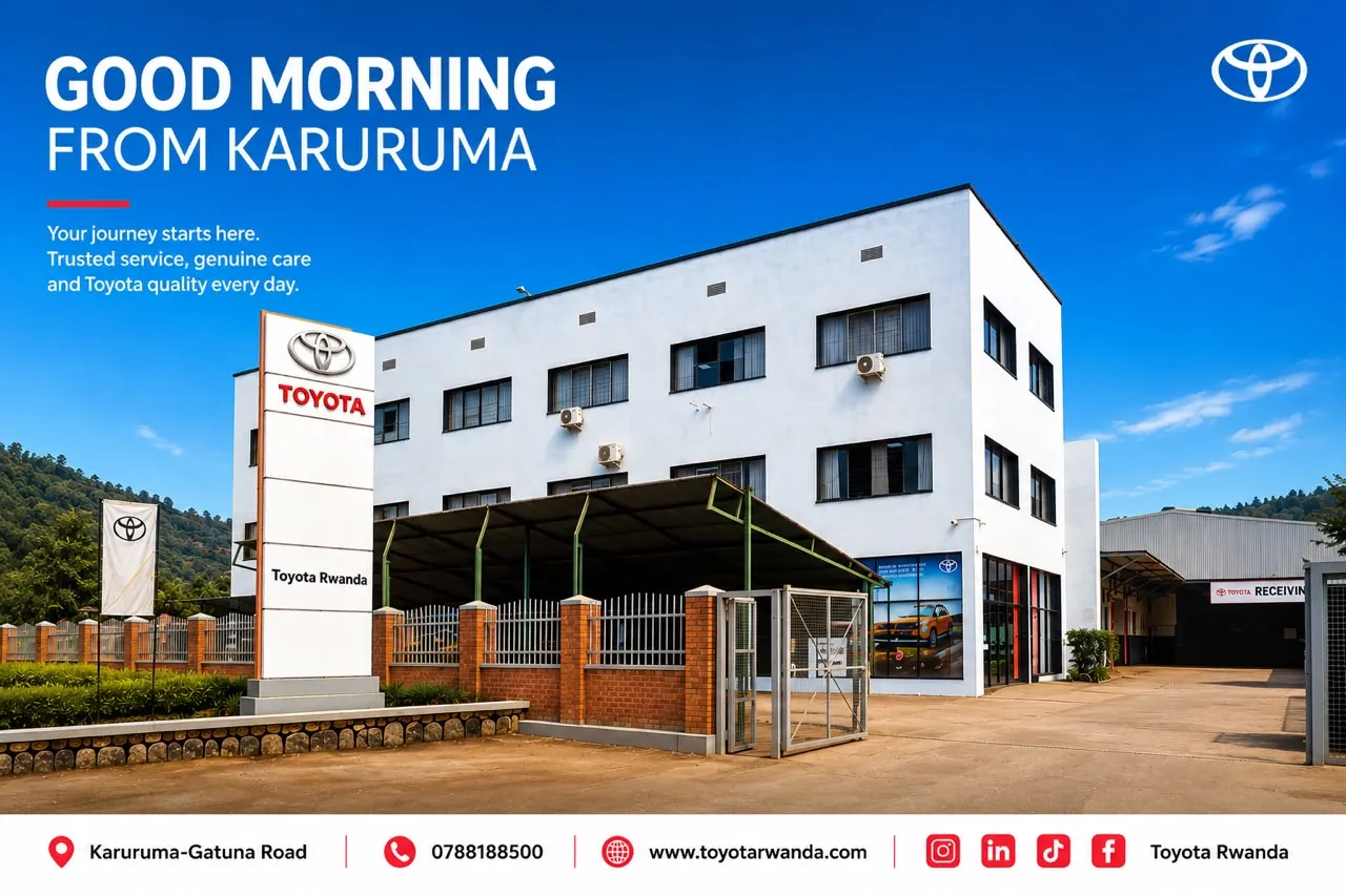Toyota Rwanda at Karuruma, Kigali