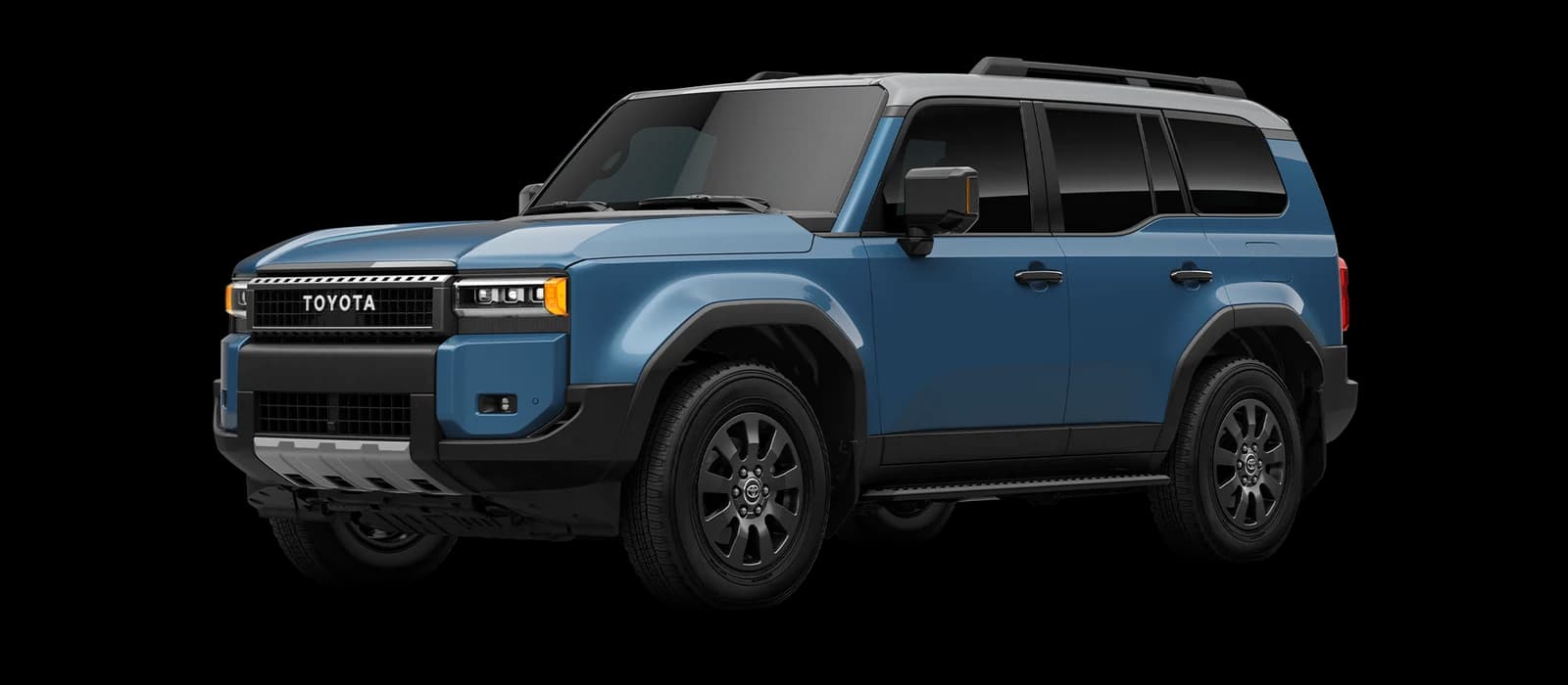 Toyota Land Cruiser, front three quarter view